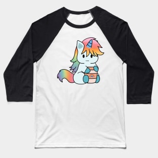 Unicorn Coffee Baseball T-Shirt